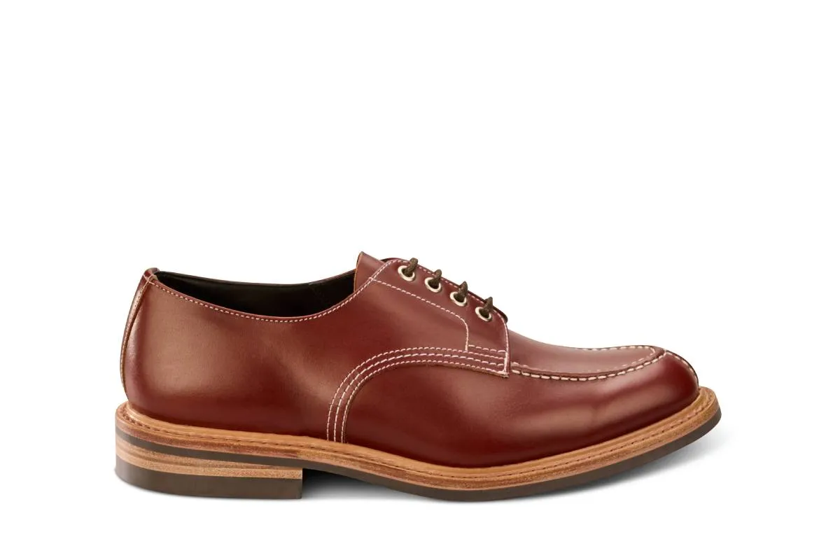Kilsby Derby Shoe - Burgundy Calf sold by Tricker's