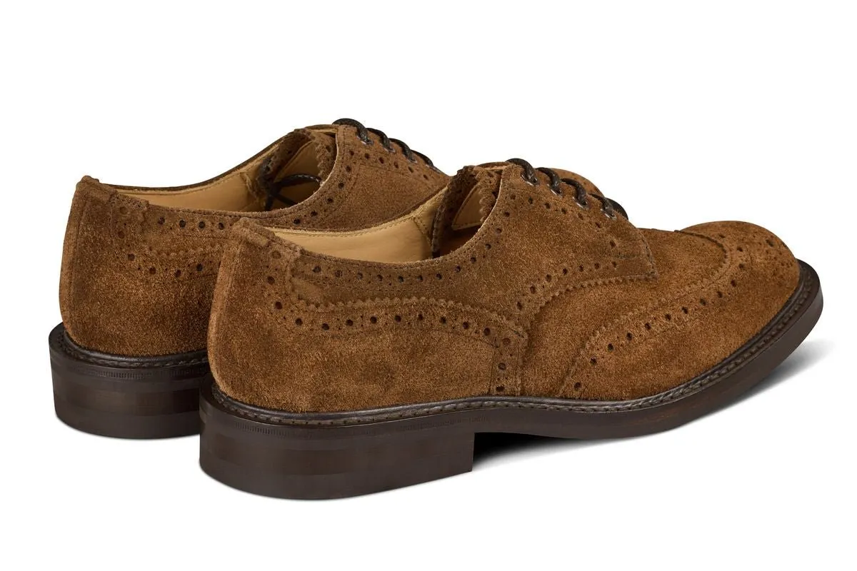 Bourton Country Shoe - Brown Rough Out Suede sold by Tricker's product image thumbnail 4