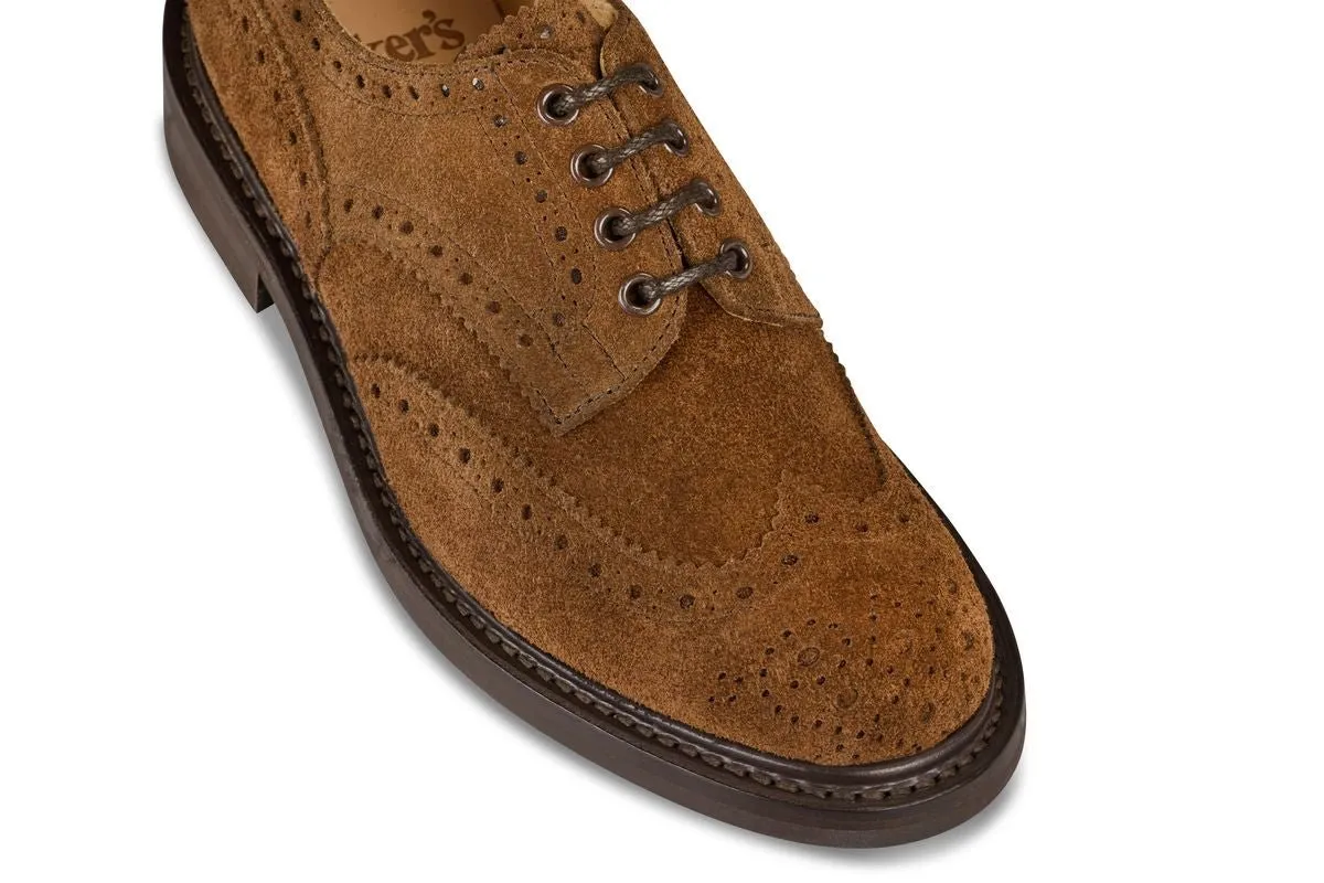 Bourton Country Shoe - Brown Rough Out Suede sold by Tricker's product image thumbnail 2