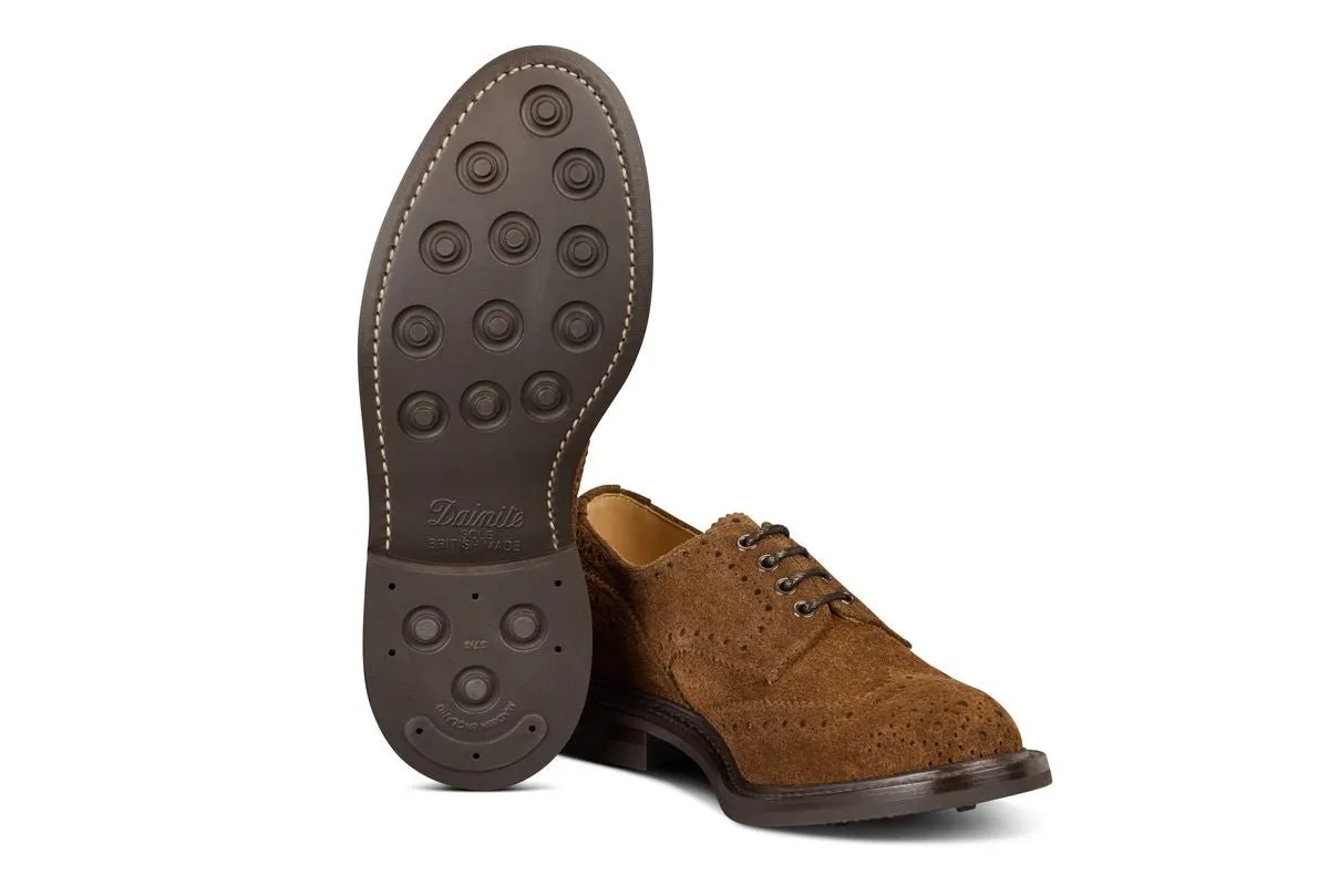 Bourton Country Shoe - Brown Rough Out Suede sold by Tricker's product image thumbnail 5