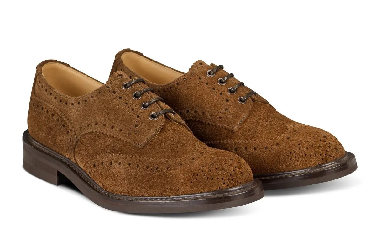Bourton Country Shoe - Brown Rough Out Suede sold by Tricker's product image thumbnail 3