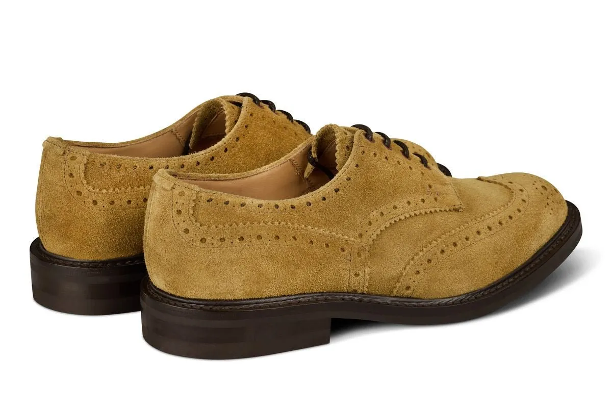 Bourton Country Shoe - Roma Rough Out Suede sold by Tricker's product image thumbnail 3