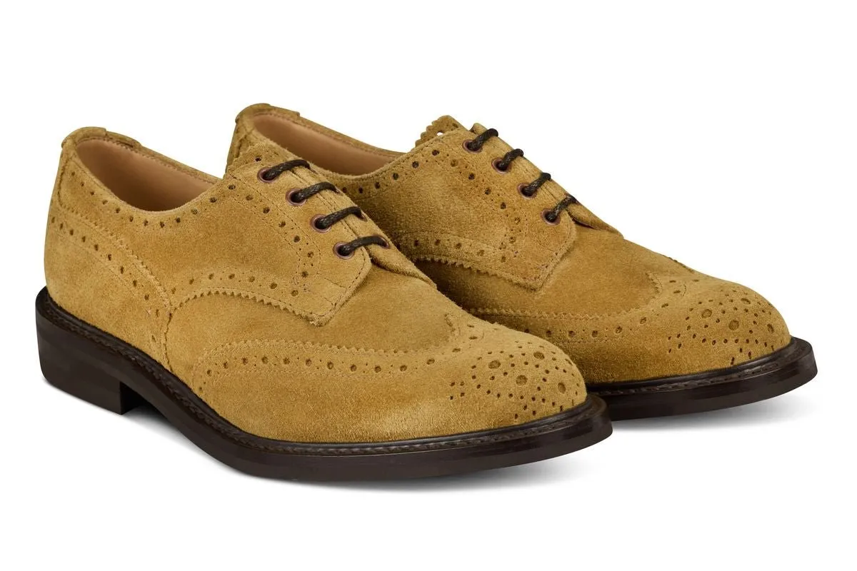 Bourton Country Shoe - Roma Rough Out Suede sold by Tricker's product image thumbnail 4