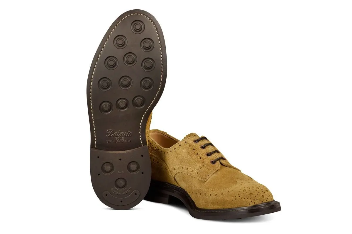 Bourton Country Shoe - Roma Rough Out Suede sold by Tricker's product image thumbnail 5