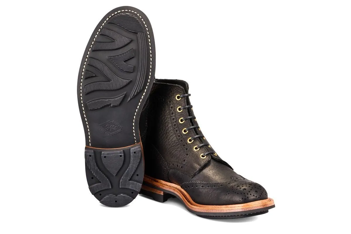Stow Country Boot - Black Buffalo (Tricker's Exclusive) sold by Tricker's product image thumbnail 5