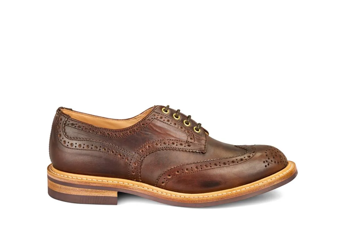Bourton Country Shoe - Nut Brown Horween (Tricker's Exclusive) sold by Tricker's