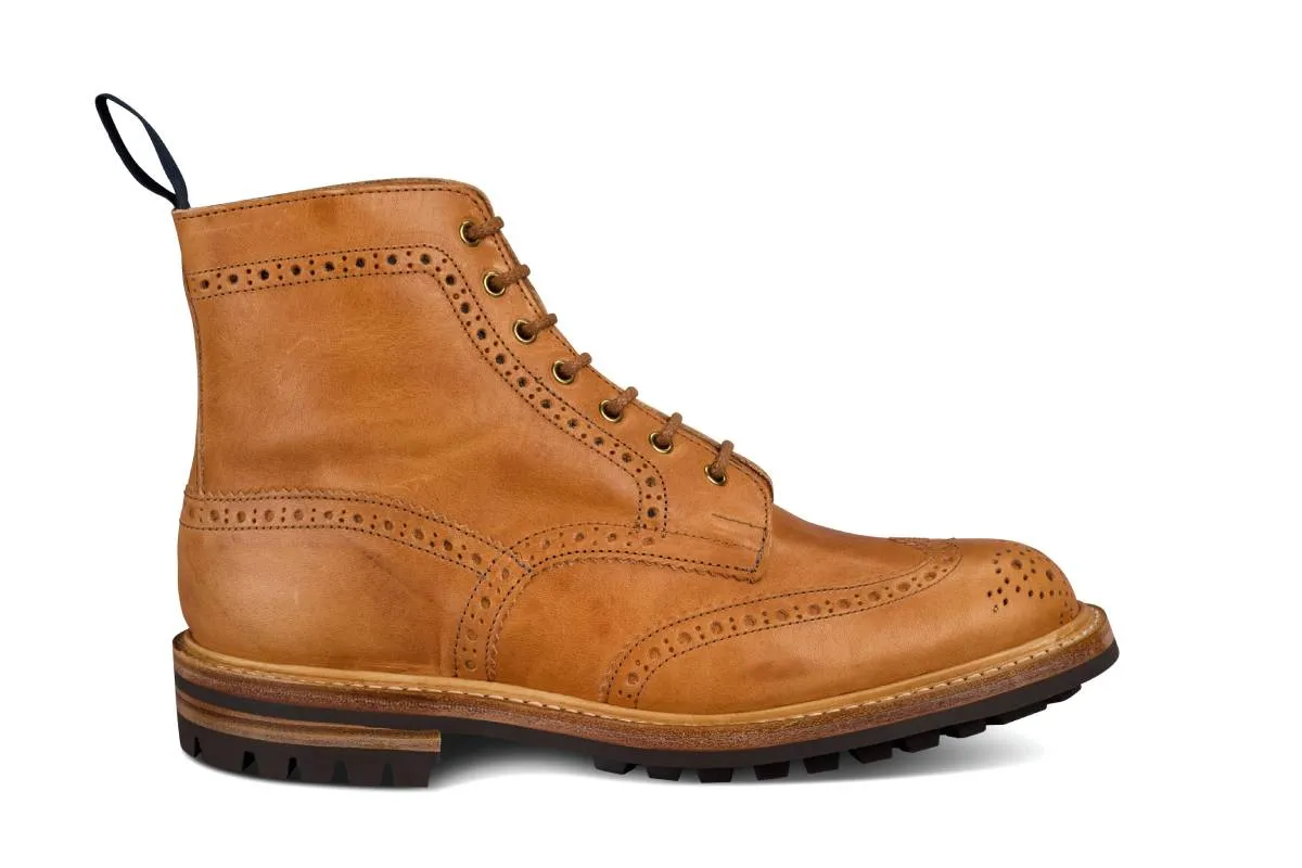 Stow Country Boot - Natural Horween (Tricker's Exclusive) made by Tricker's