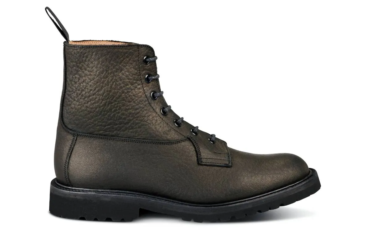 Burford Country Boot - Black Buffalo made by Tricker's