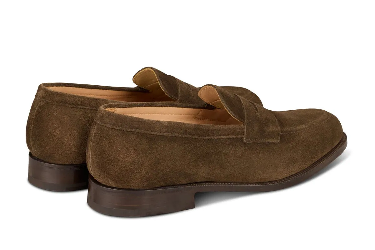 Havard Penny Loafer - Cafe Repello Suede sold by Tricker's product image thumbnail 4