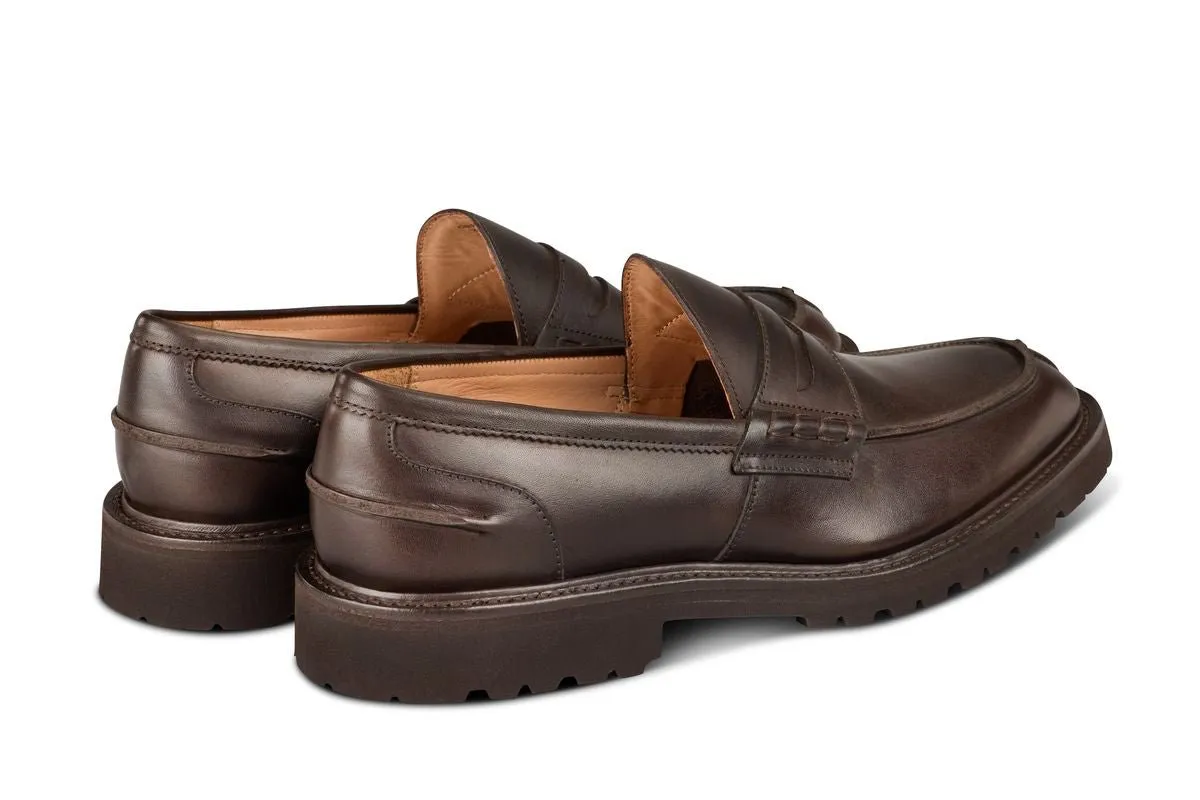 James Penny Loafer - Dark Brown Pampus sold by Tricker's product image thumbnail 4