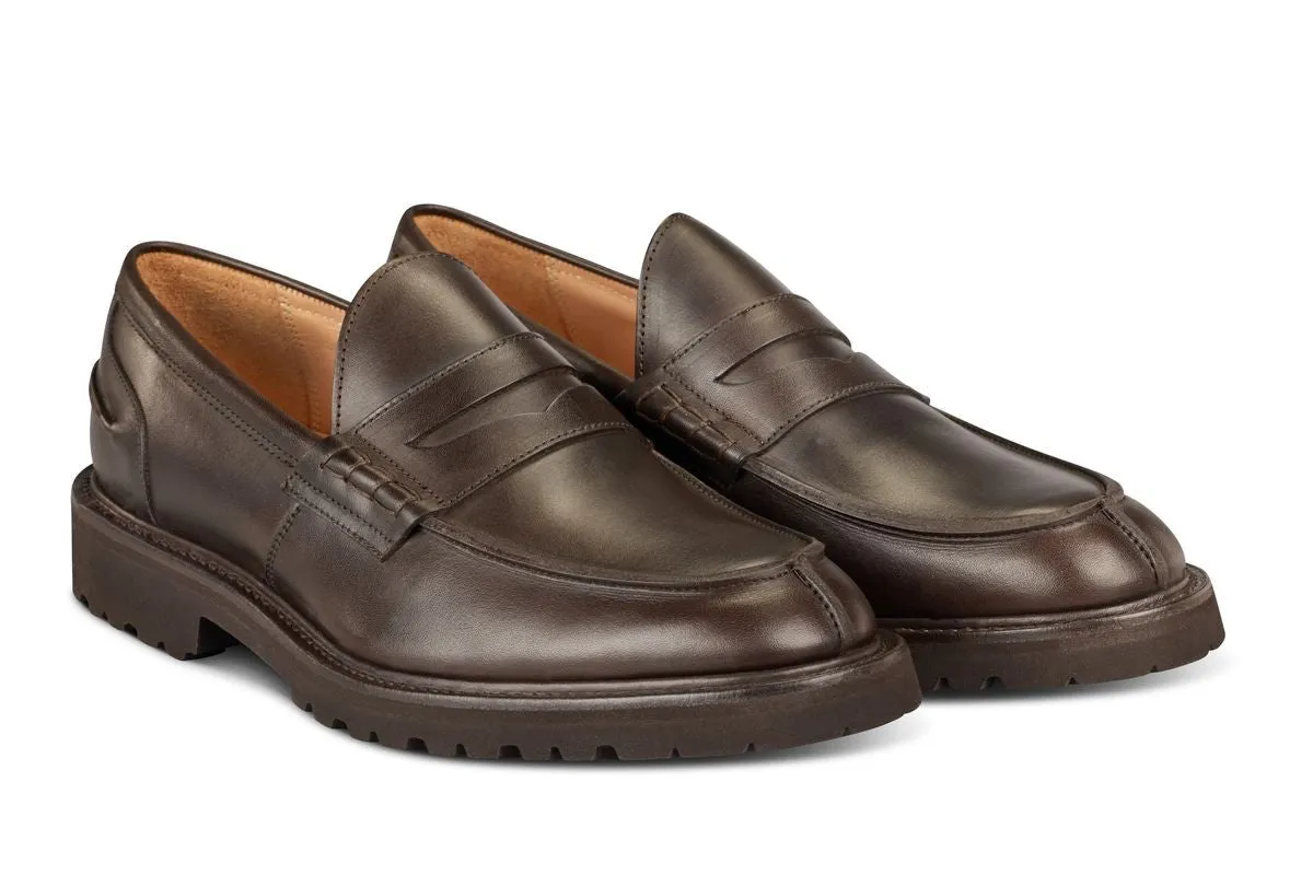 James Penny Loafer - Dark Brown Pampus sold by Tricker's product image thumbnail 3