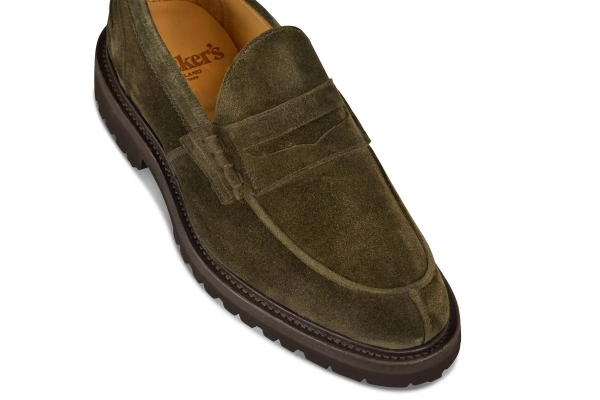 James Penny Loafer - Earth Castorino Suede sold by Tricker's product image thumbnail 2