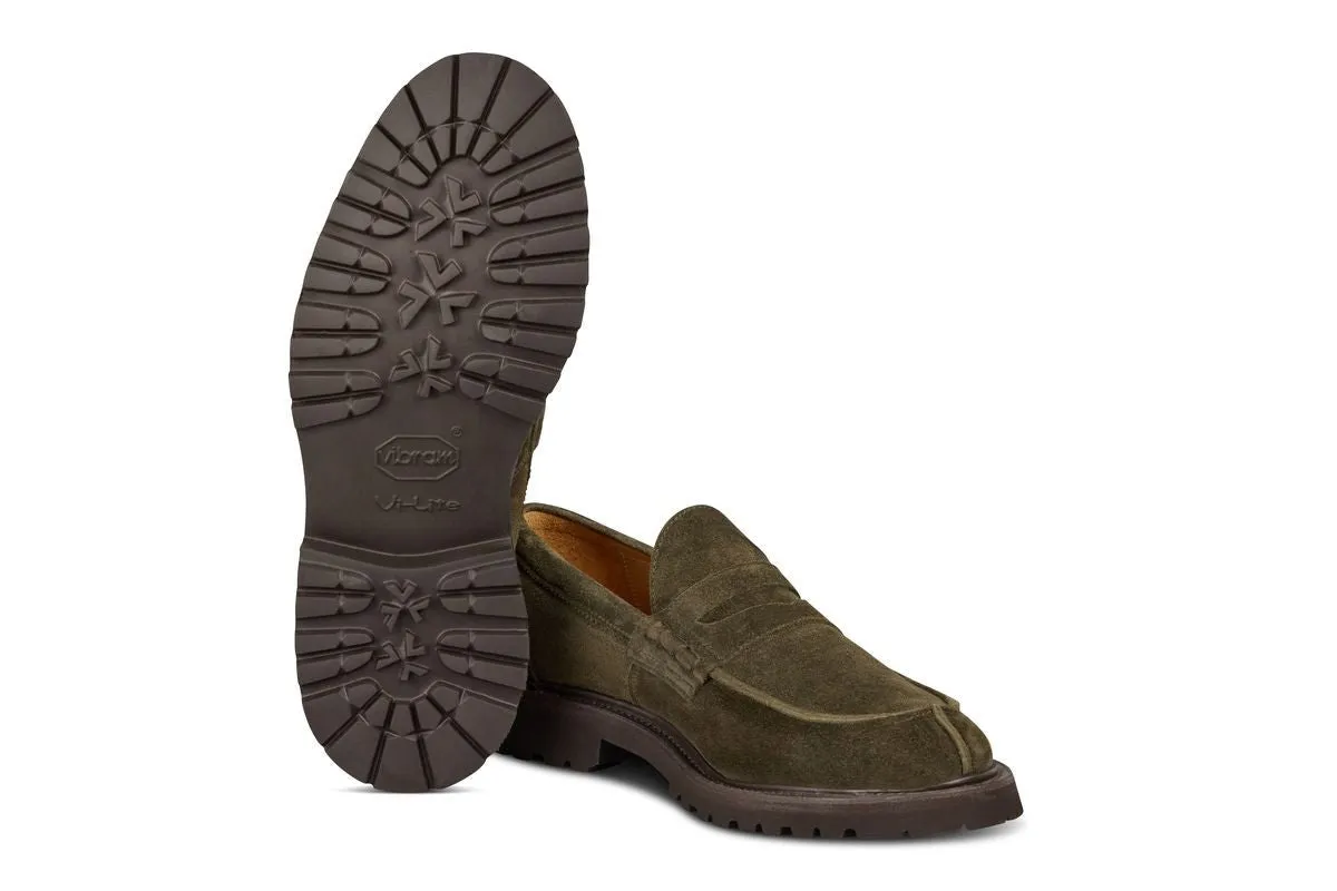 James Penny Loafer - Earth Castorino Suede sold by Tricker's product image thumbnail 5