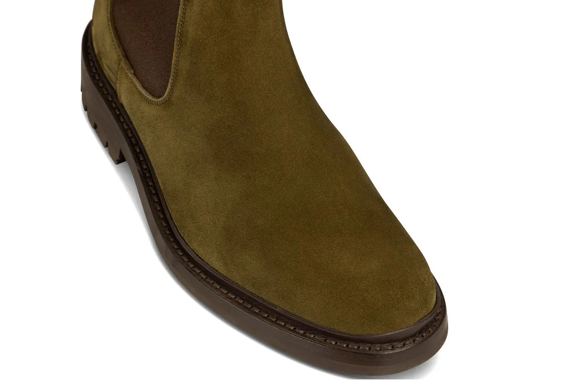 Stephen Low Chelsea Boot - Earth Ox Rev Suede sold by Tricker's product image thumbnail 2
