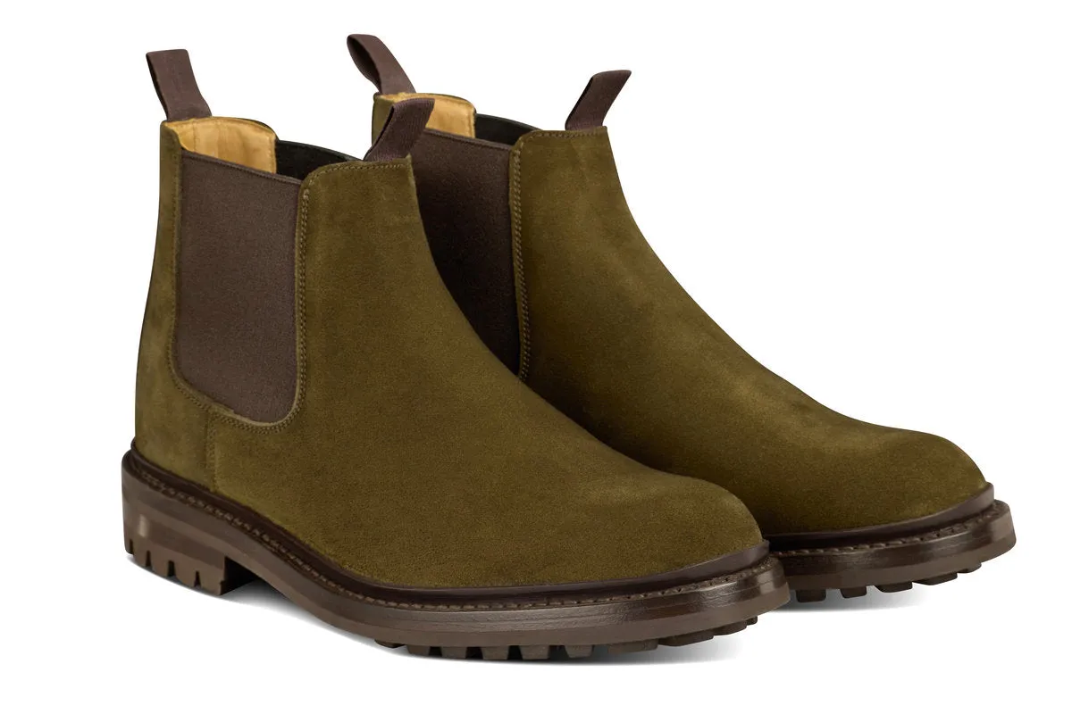 Stephen Low Chelsea Boot - Earth Ox Rev Suede sold by Tricker's product image thumbnail 3