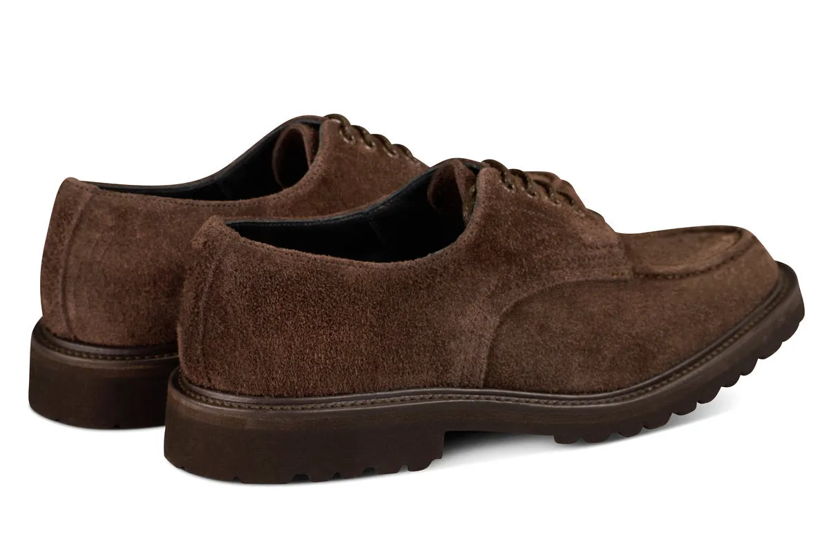 Kilsby Derby Shoe - Charcoal Coarse Suede sold by Tricker's product image thumbnail 4