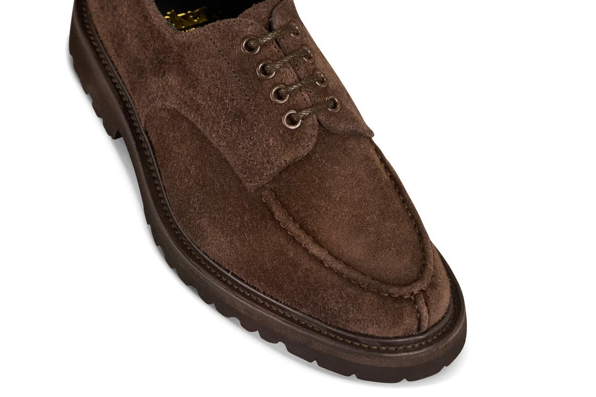 Kilsby Derby Shoe - Charcoal Coarse Suede sold by Tricker's product image thumbnail 2