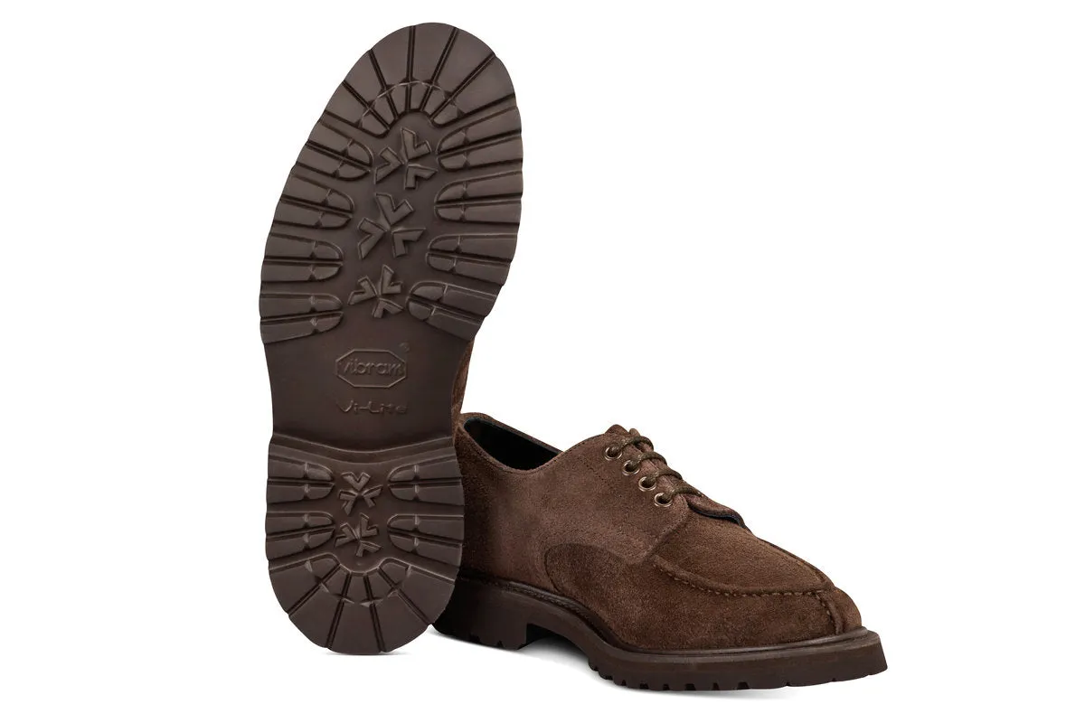 Kilsby Derby Shoe - Charcoal Coarse Suede sold by Tricker's product image thumbnail 5