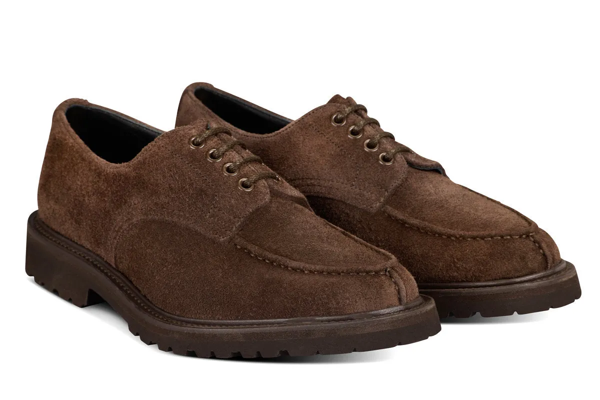 Kilsby Derby Shoe - Charcoal Coarse Suede sold by Tricker's product image thumbnail 3