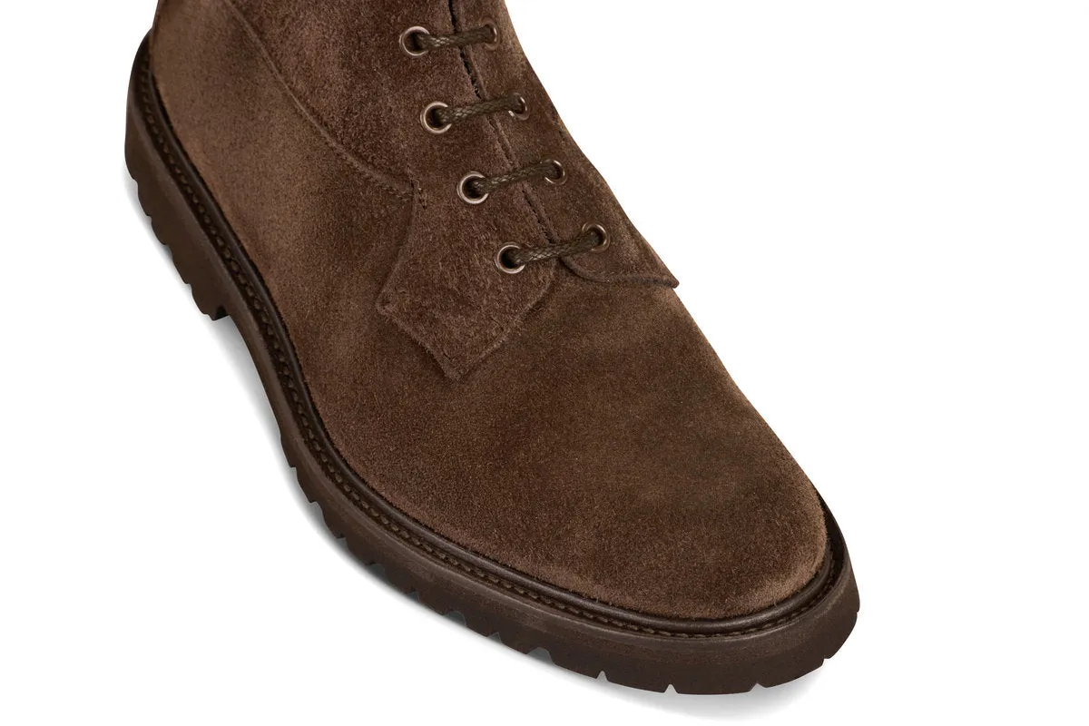 Burford Country Boot - Charcoal Coarse Suede sold by Tricker's product image thumbnail 2