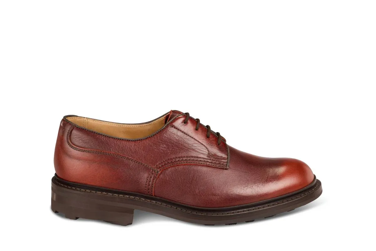 Woodstock Plain Derby Country Shoe - Sign Kudu sold by Tricker's