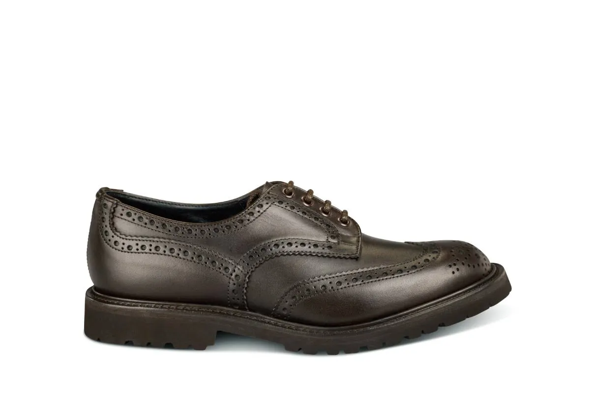 Bourton Country Shoe - Brown Pampus made by Tricker's