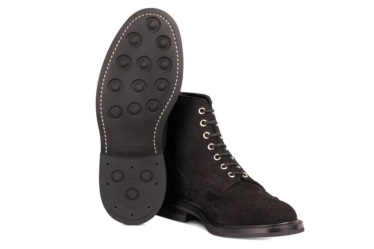 Stow Country Boot - Black Hydro Nubuck sold by Tricker's product image thumbnail 5