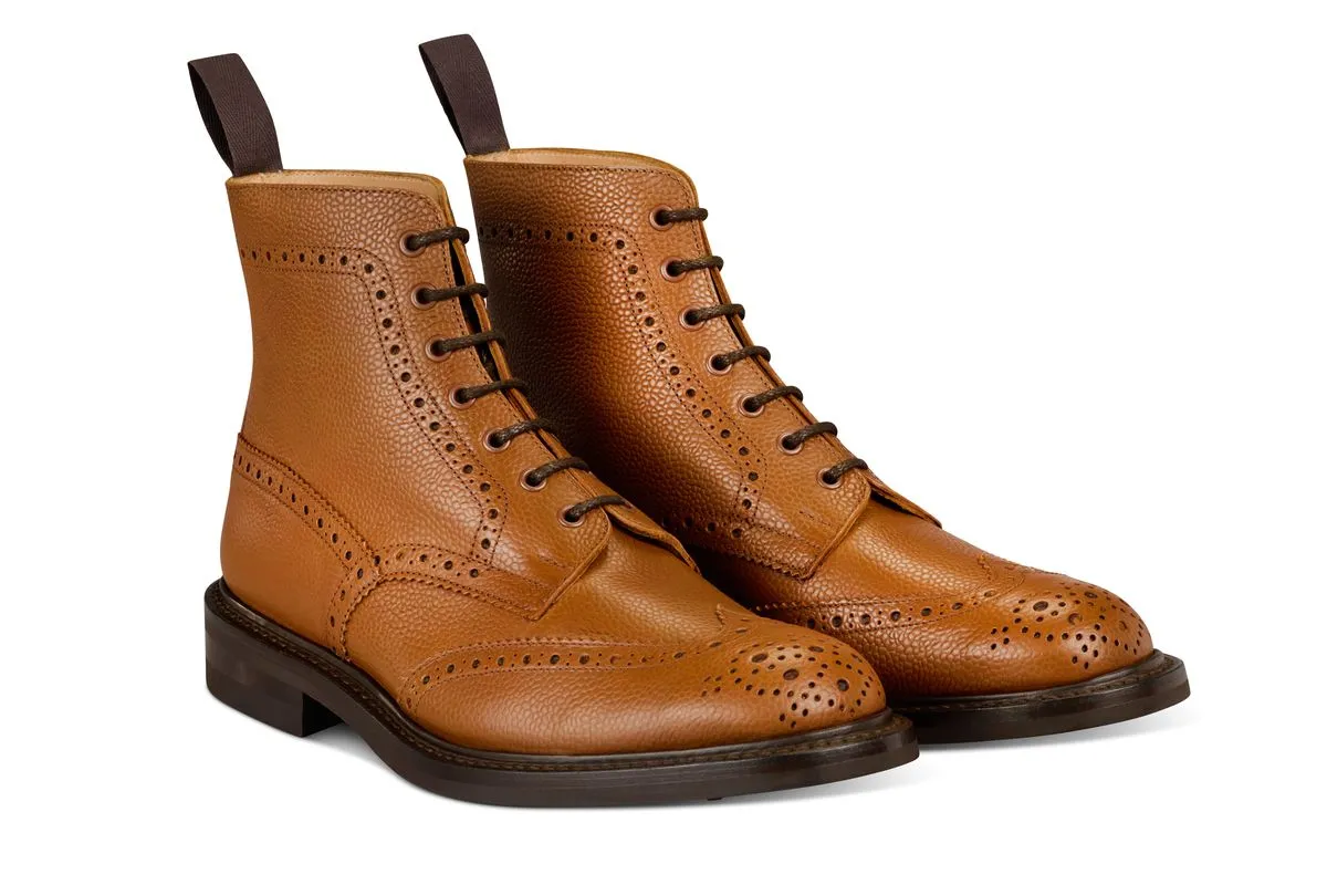 Stow Country Boot - Sienna Scotch Grain sold by Tricker's product image thumbnail 3