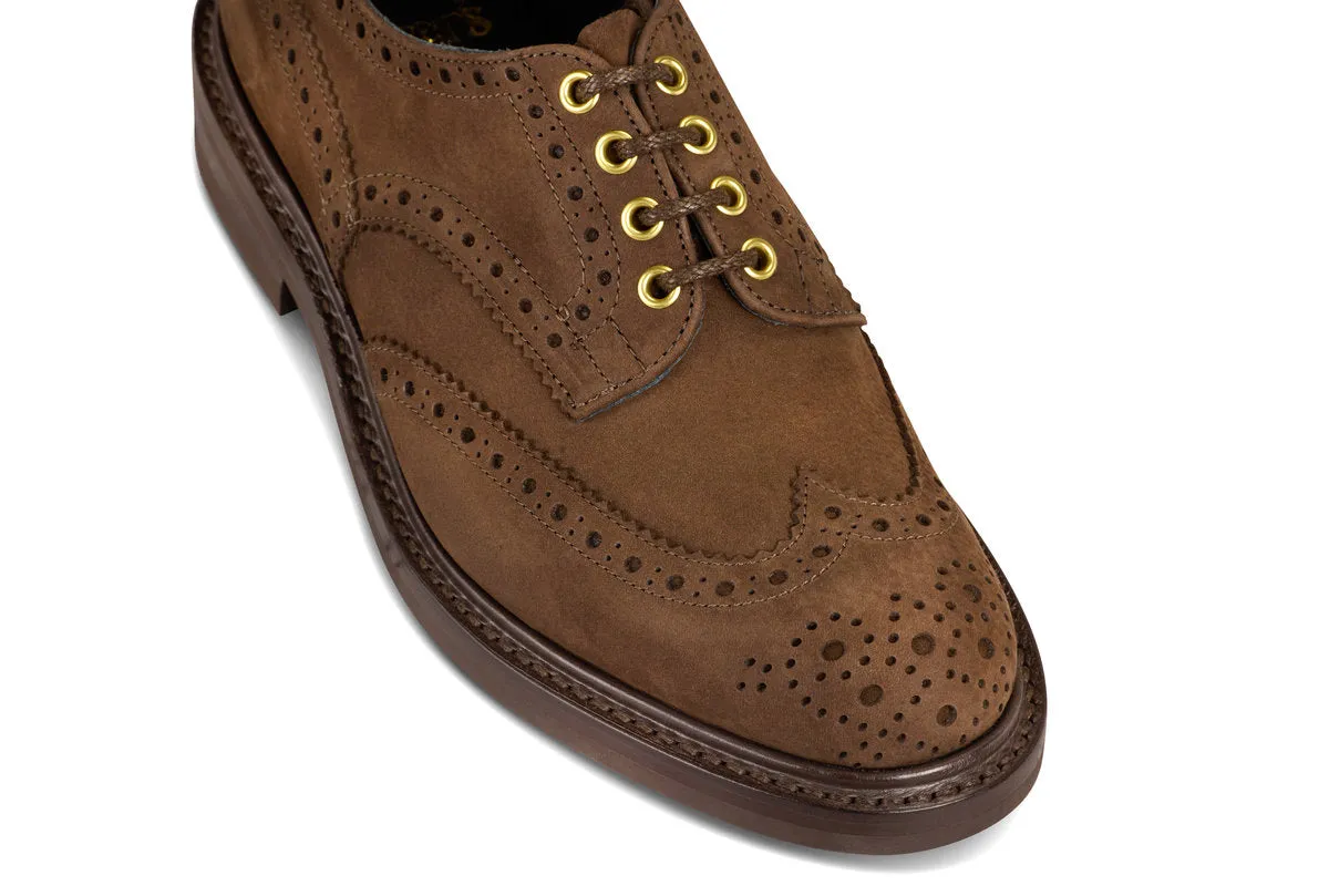 Bourton Country Shoe - Brown Hydro Nubuck sold by Tricker's product image thumbnail 2