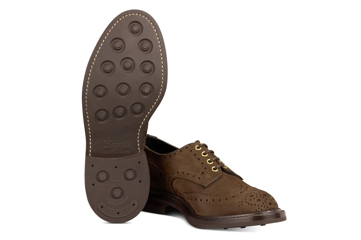 Bourton Country Shoe - Brown Hydro Nubuck sold by Tricker's product image thumbnail 5