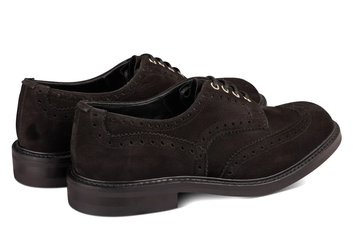 Bourton Country Shoe - Black Hydro Nubuck sold by Tricker's product image thumbnail 4