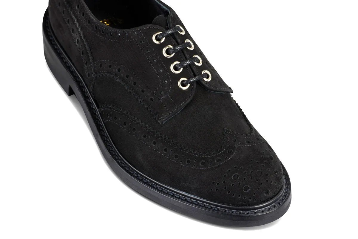 Bourton Country Shoe - Black Hydro Nubuck sold by Tricker's product image thumbnail 2