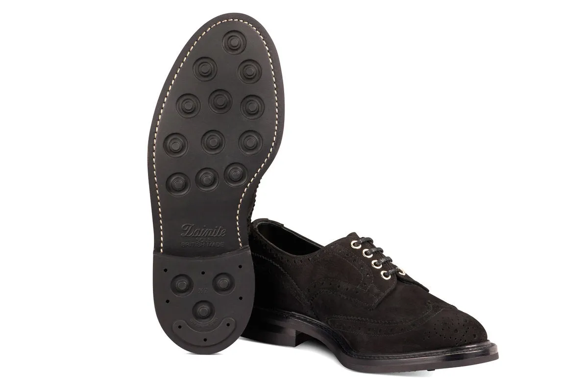 Bourton Country Shoe - Black Hydro Nubuck sold by Tricker's product image thumbnail 5