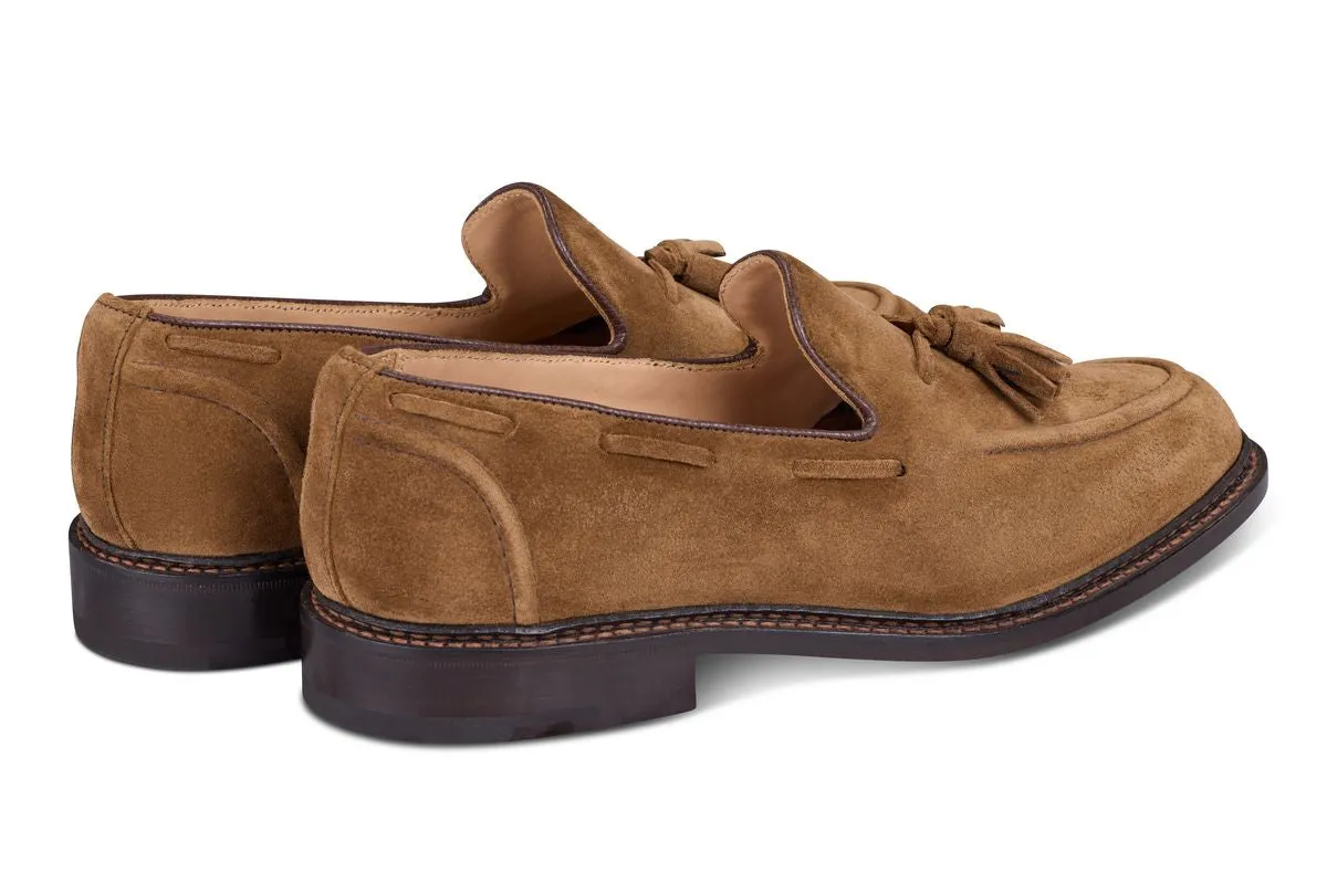 Elton Tassel Loafer - Cubana Castorino Suede sold by Tricker's product image thumbnail 4