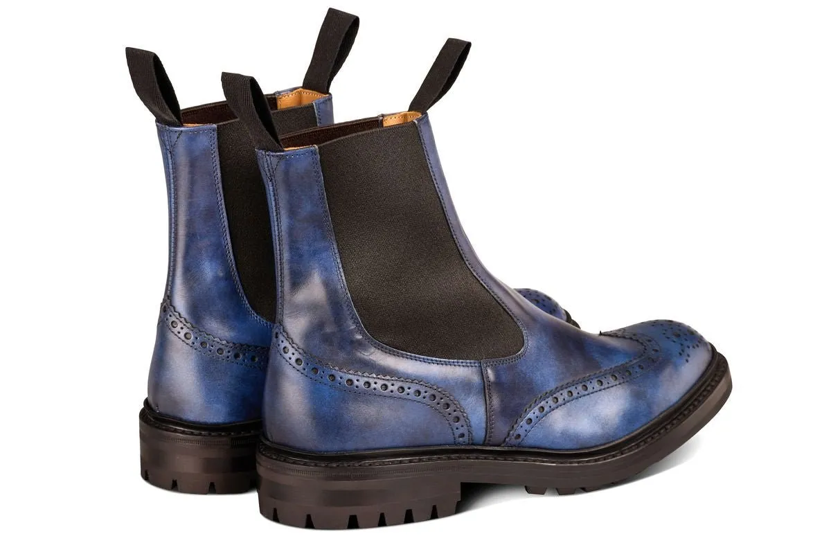 Henry Country Dealer Boot - Navy Museum sold by Tricker's product image thumbnail 4