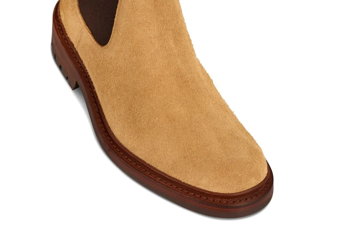 Stephen Low Chelsea Boot - Tan Suede sold by Tricker's product image thumbnail 2