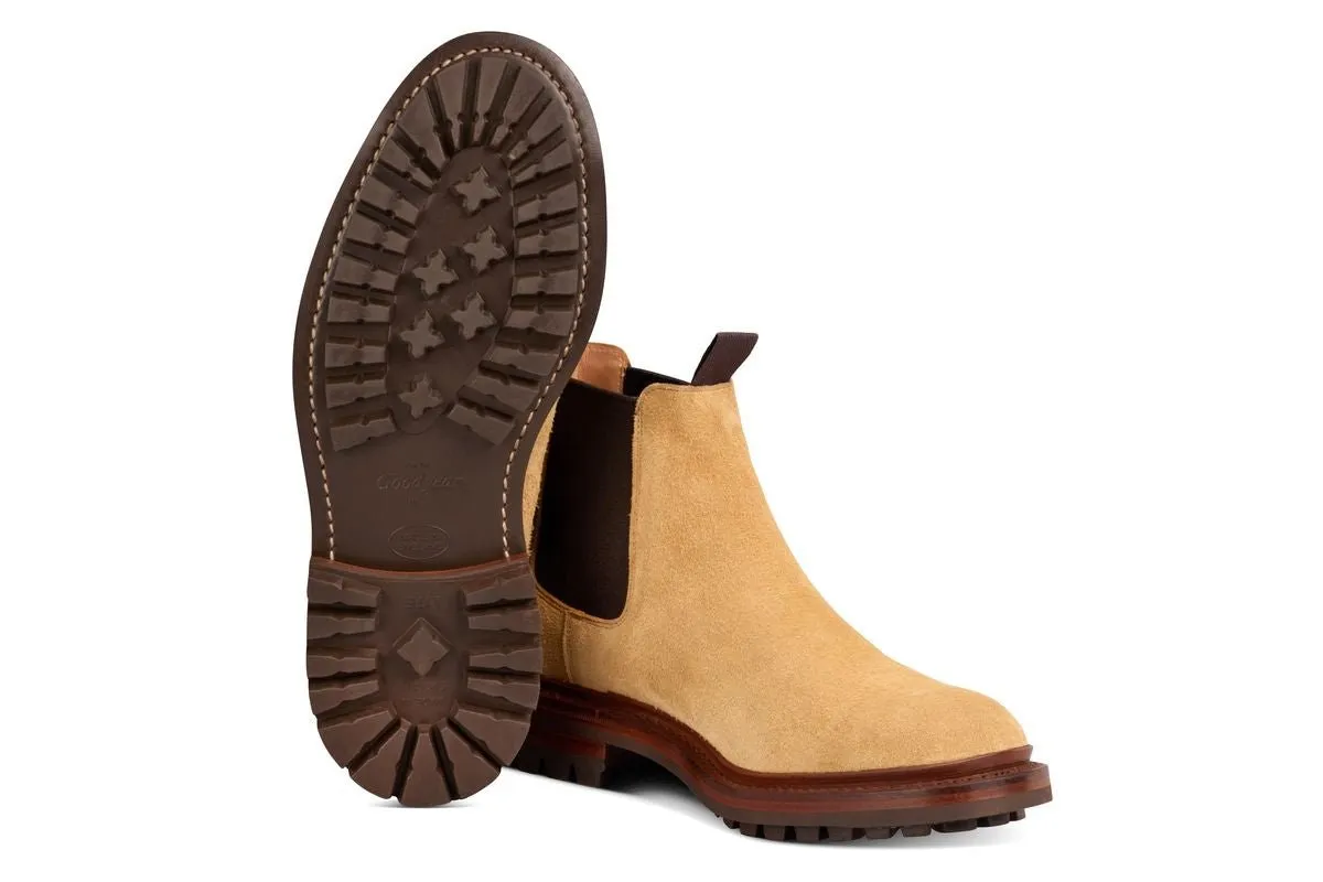 Stephen Low Chelsea Boot - Tan Suede sold by Tricker's product image thumbnail 5