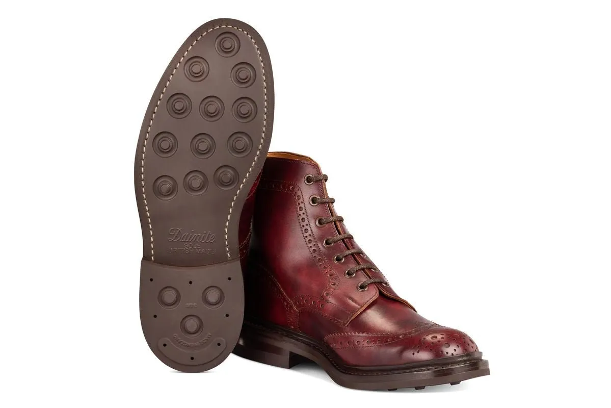 Stow Country Boot - Burgundy Museum sold by Tricker's product image thumbnail 5