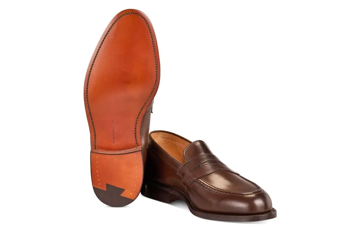 Havard Penny Loafer - Espresso Burnished Calf sold by Tricker's product image thumbnail 5