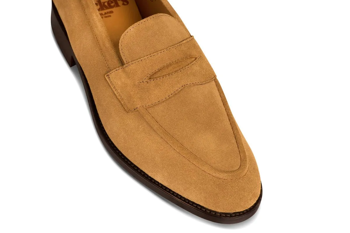 Havard Penny Loafer - Cashew Castorino Suede sold by Tricker's product image thumbnail 2
