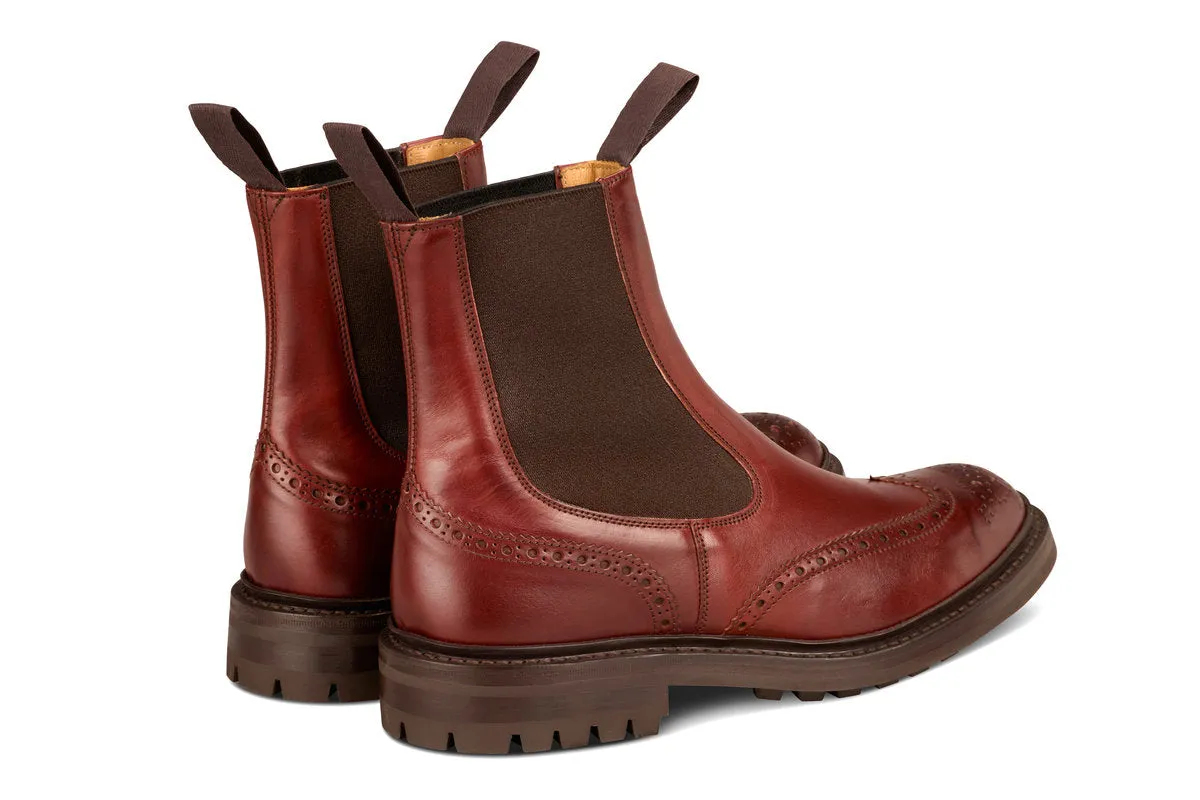 Henry Country Dealer Boot - Burgundy Burnished sold by Tricker's product image thumbnail 4