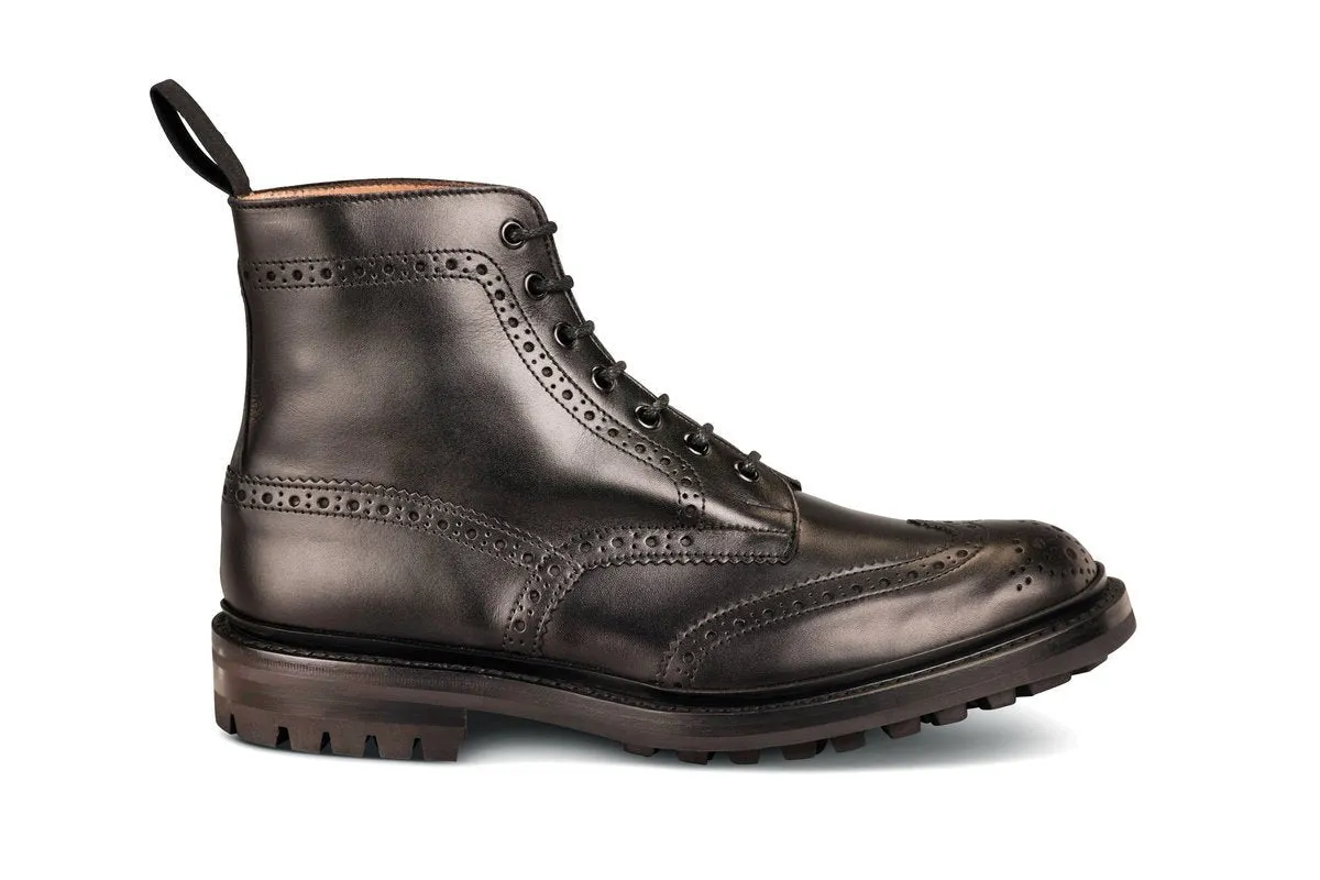 Malton Country Boot - Black - 6 Fitting made by Tricker's