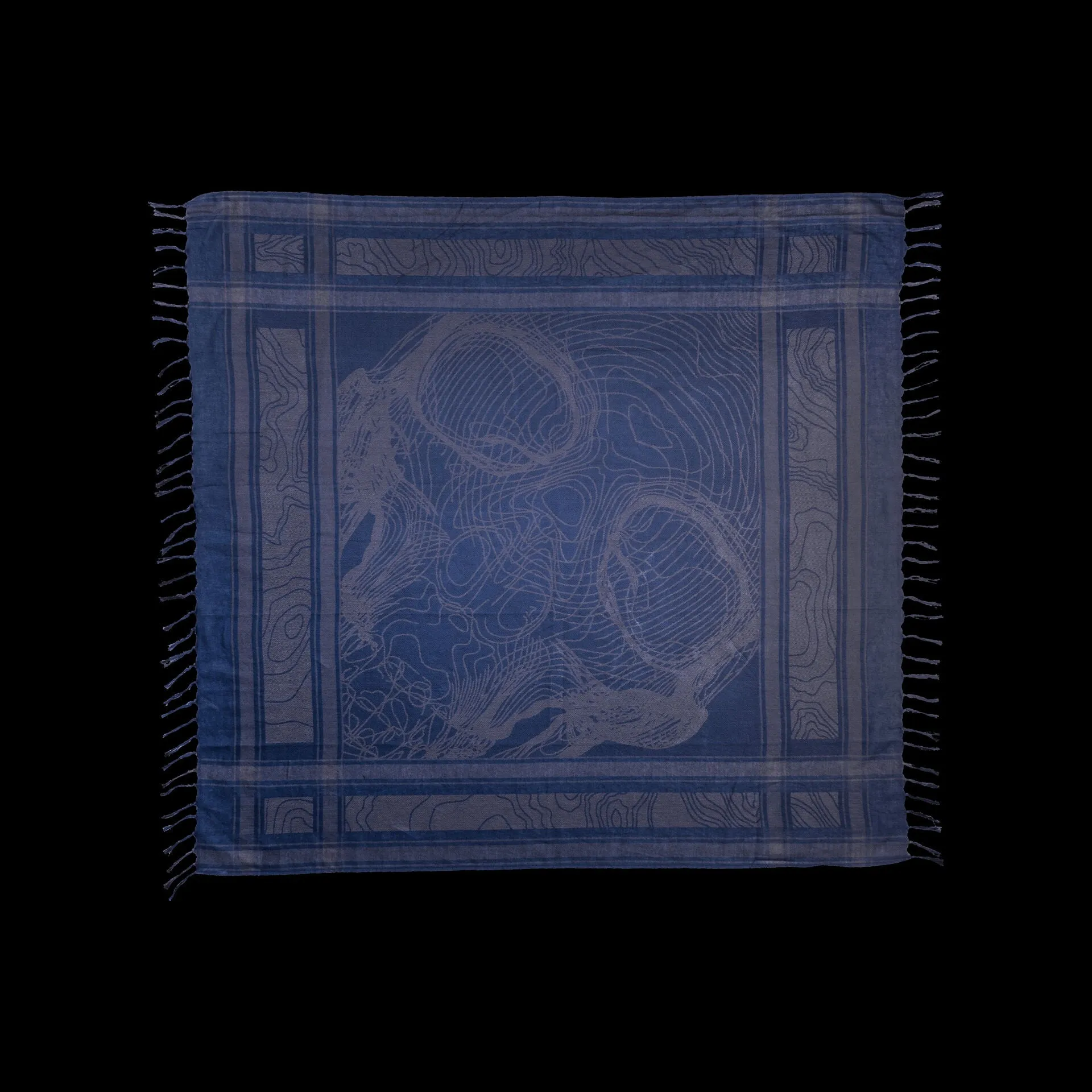 Topo Skull Shemagh sold by Triple Aught Design product image thumbnail 2