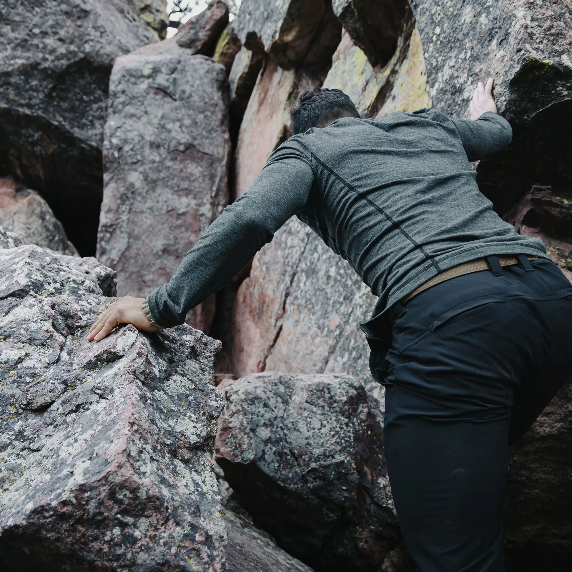 Huntsman Merino Henley sold by Triple Aught Design product image thumbnail 5