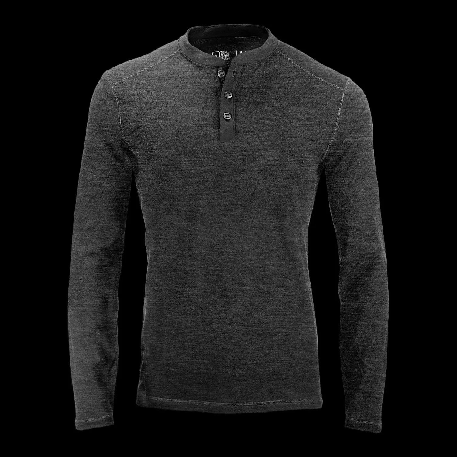 Huntsman Merino Henley sold by Triple Aught Design
