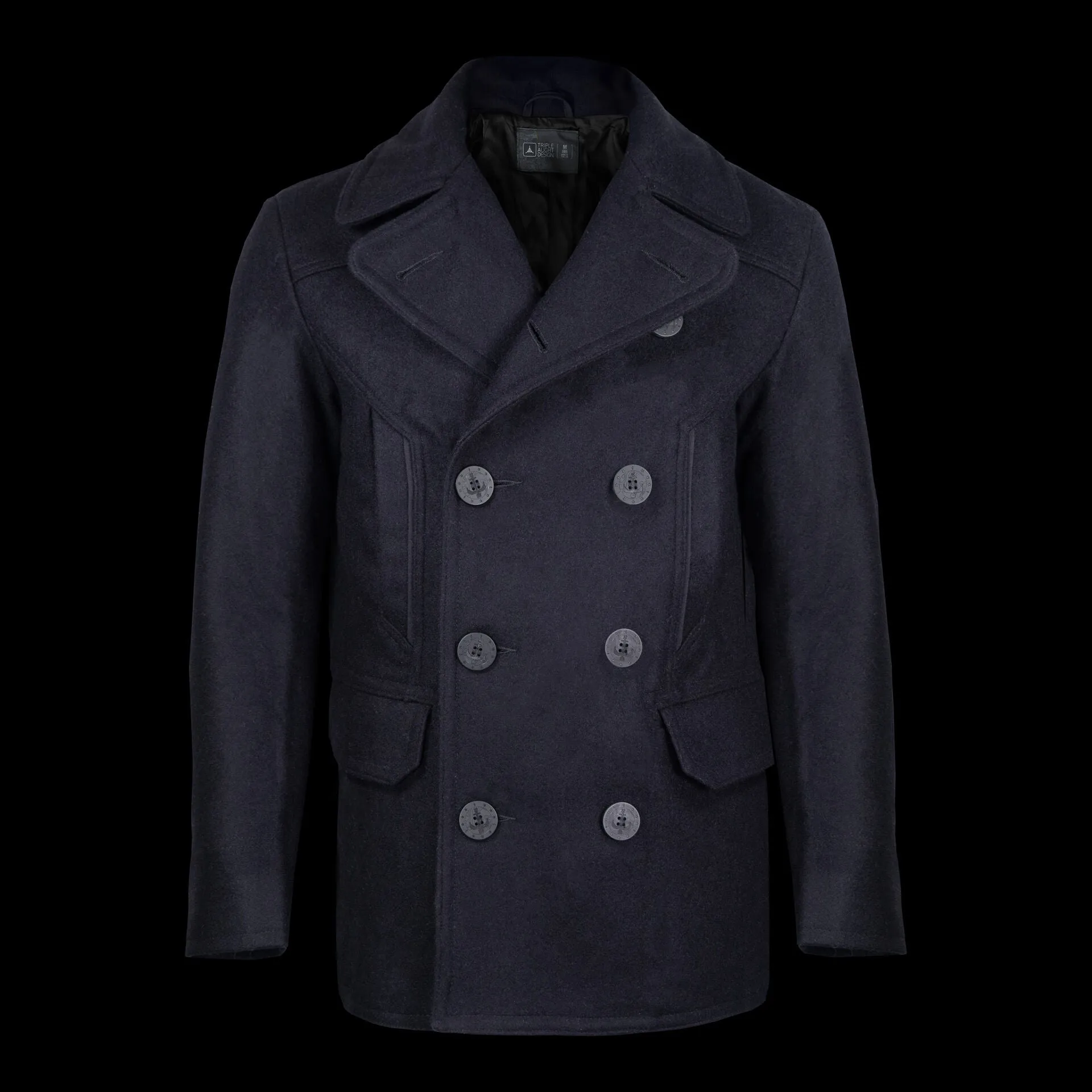 Dreadnaught Peacoat sold by Triple Aught Design
