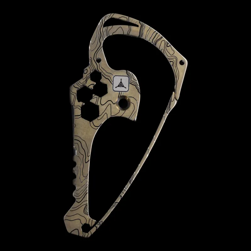 SE C238 Titanium Topo TAD Edition sold by Triple Aught Design