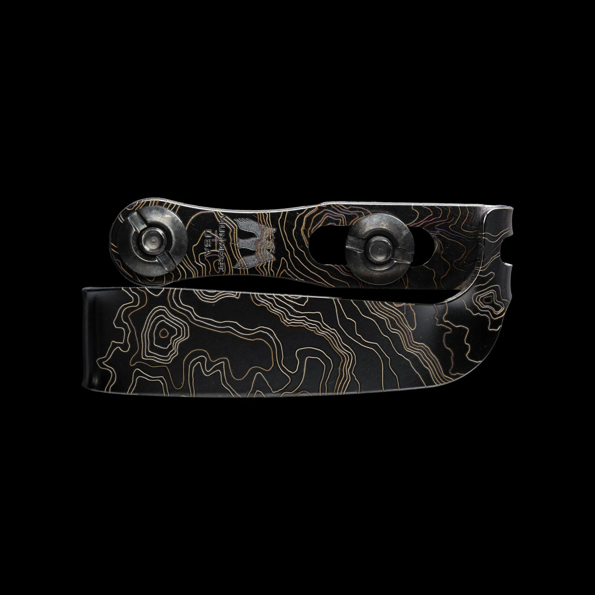 Black TI Clip TAD Edition sold by Triple Aught Design