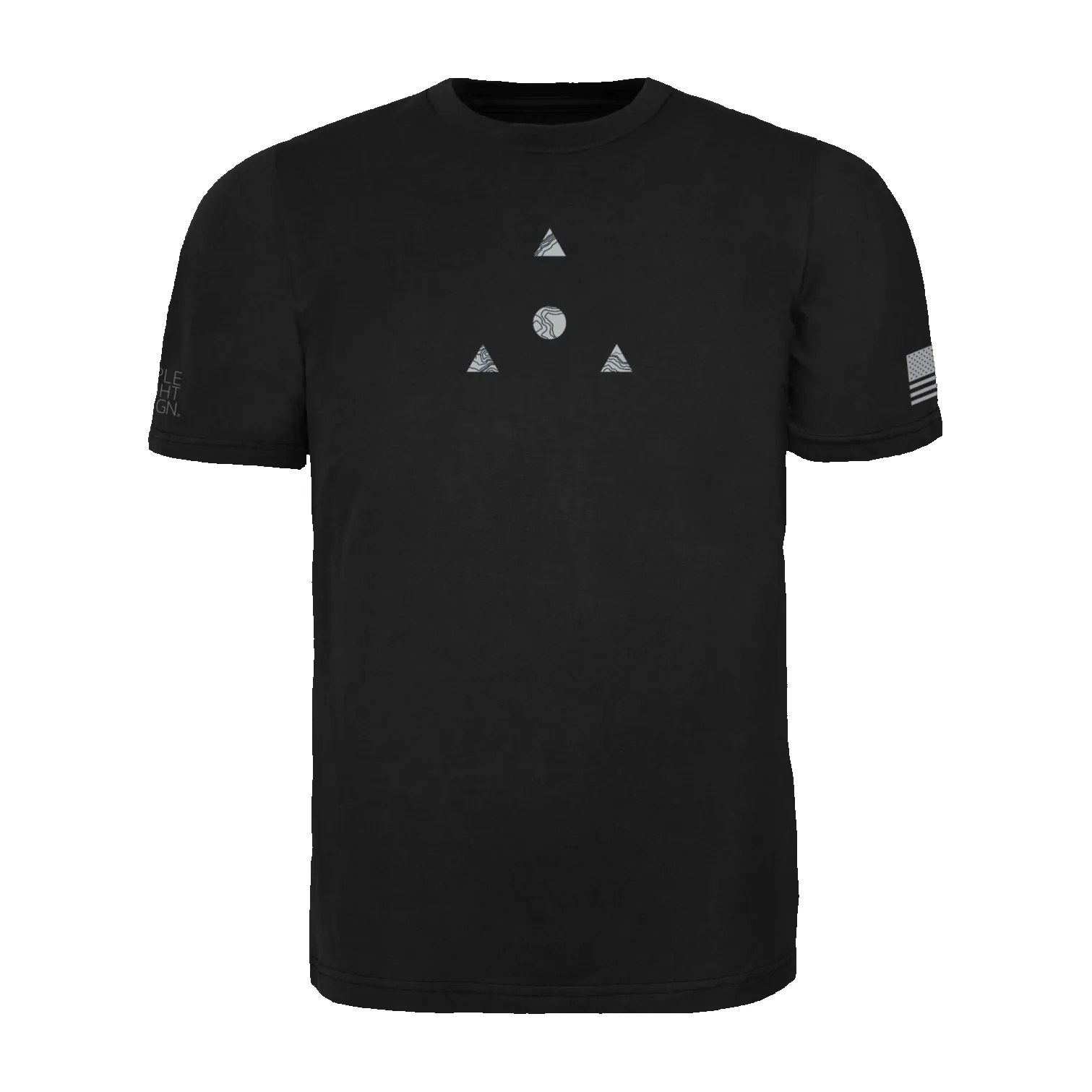 Men's Quest Topo Logo T-Shirt sold by Triple Aught Design product image thumbnail 2