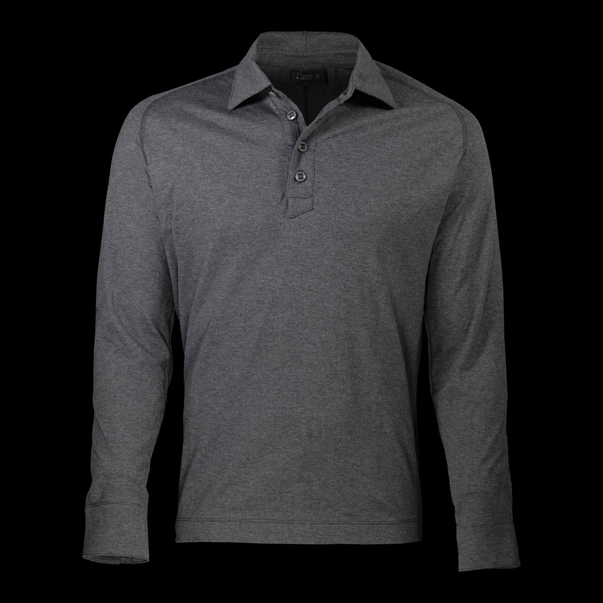 Relay Pique Polo LS sold by Triple Aught Design